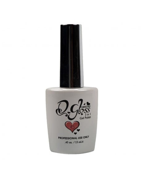 Lakier hybrydowy Christrio Q.Gloss 3 in 1 Gel Polish 13 ml – nr 45