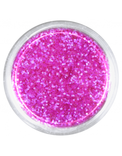 Brokat drobny nr 008 - różowy, opalizujący