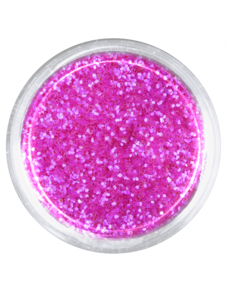 Brokat drobny nr 008 - różowy, opalizujący