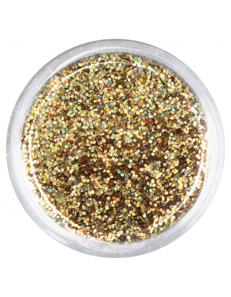 Brokat drobny nr 008 - złoty