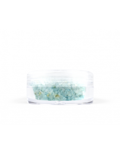 Ozdoby muszelki - zielone jasne