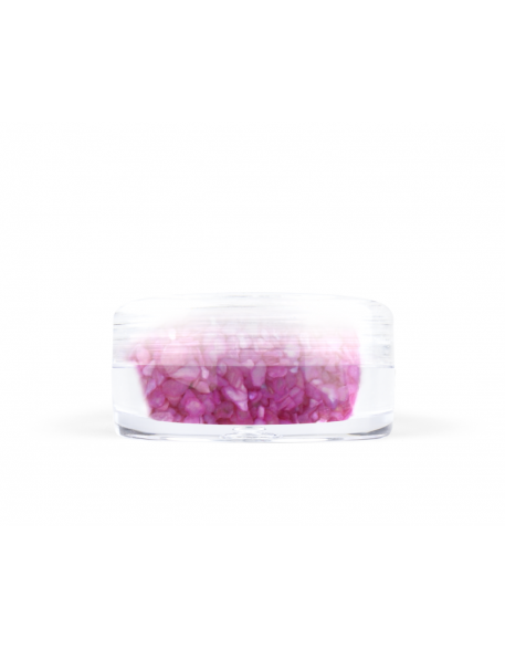 Ozdoby muszelki - ciemny róż