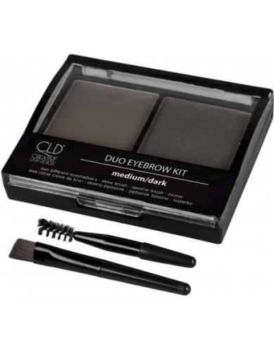 Cienie do brwi CLD Creative Eyebrow Kit - Medium/Dark