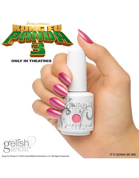 Żel Soak Off GELISH Hand&amp;Nail Harmony Kung Fu Panda 3 Collection 15ml - It's Gonna Be Mei