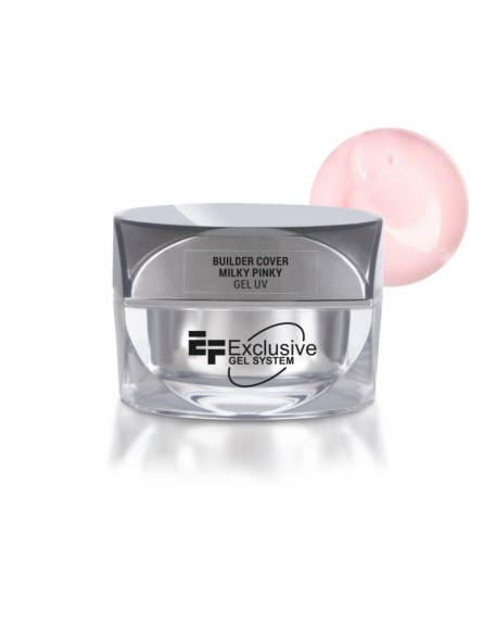 Żel EFexclusive Builder Cover Milky Pinky Gel 50g