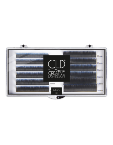 Rzęsy jedwabne kolorowe CLD Color Silk Lashes