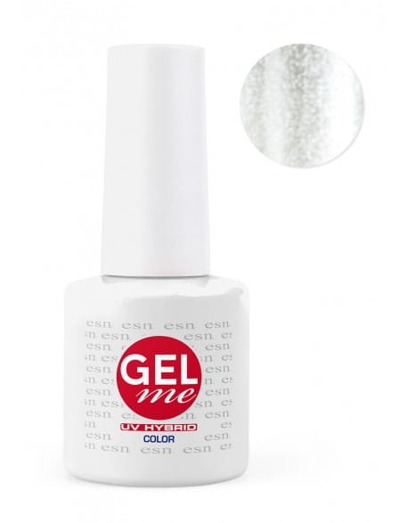 Żellakier ESN GELme UV Hybrid 8ml - 124 - Silver Glitter