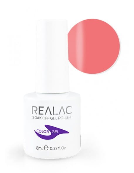 Żellakier REALAC Soak Off Gel Polish 8ml - 08 - Beauty Pink
