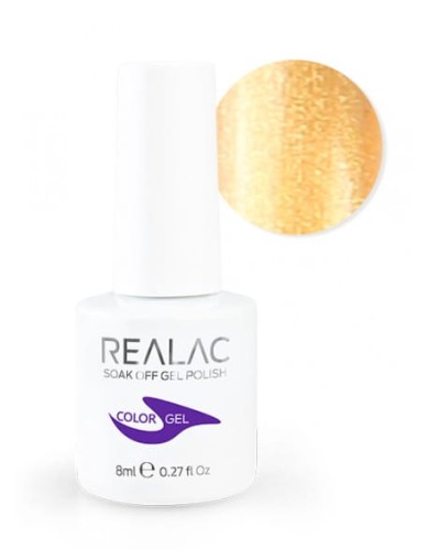 Żellakier REALAC Soak Off Gel Polish 8ml - 30 - Golden Fish