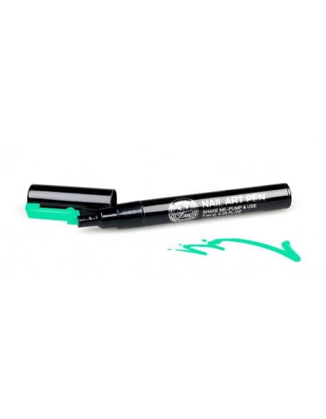 Pisak do zdobień - Nail Art Pen - 13 - Zielony
