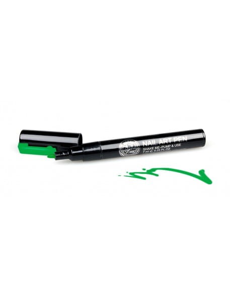 Pisak do zdobień - Nail Art Pen - 14 - Zielony
