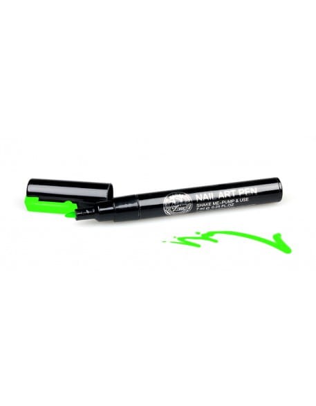 Pisak do zdobień - Nail Art Pen - 18 - Zielony