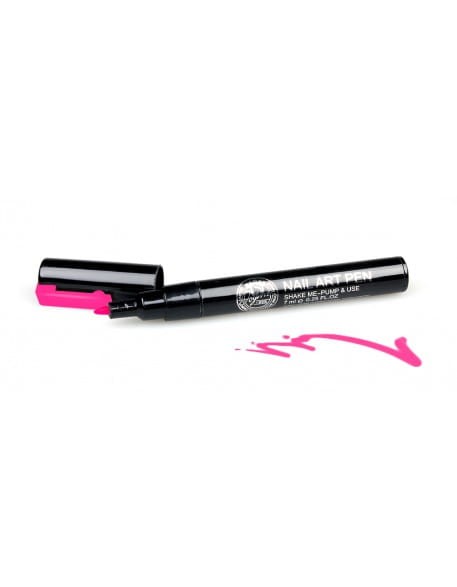 Pisak do zdobień - Nail Art Pen - 20 - Różowy
