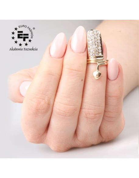 Pierścionek na paznokieć Nail Ring nr 031 - złoty