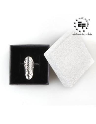 Pierścionek na paznokieć Nail Ring nr 032 - srebrny