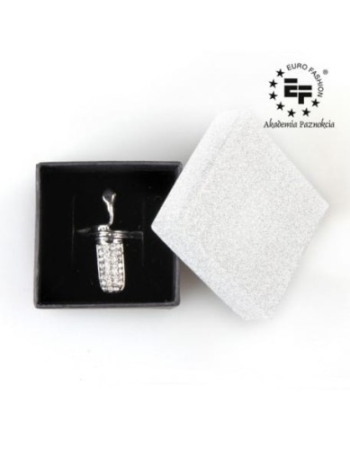 Pierścionek na paznokieć Nail Ring nr 038 - srebrny