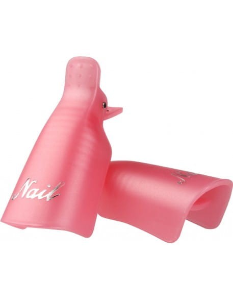 Klipsy do ściągania hybrydy EF Reusable Keeper 10szt. - Pink