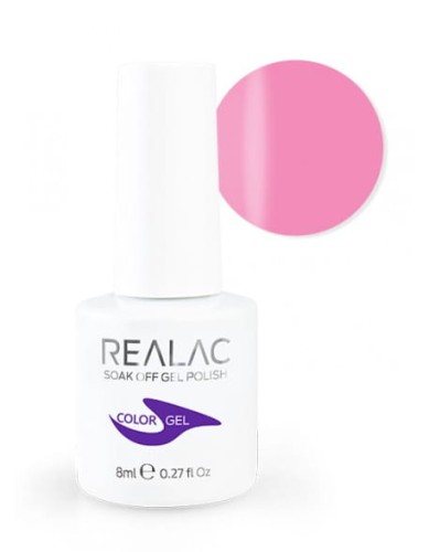 Żellakier Realac Soak Off Gel Polish 8ml - 062 - Inviting Pink