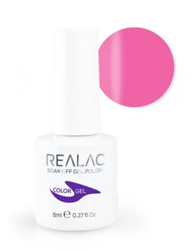 Żellakier Realac Soak Off Gel Polish 8ml - 063 - Attraction