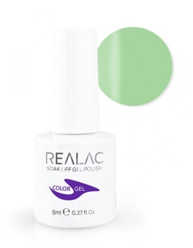 Żellakier Realac Soak Off Gel Polish 8ml - 068 - Green