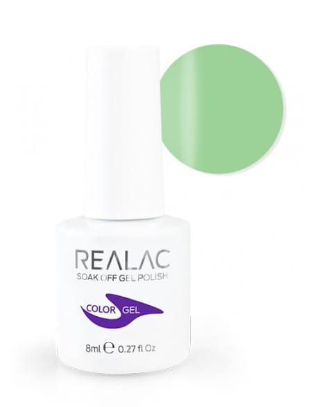 Żellakier Realac Soak Off Gel Polish 8ml - 069 - Green Me