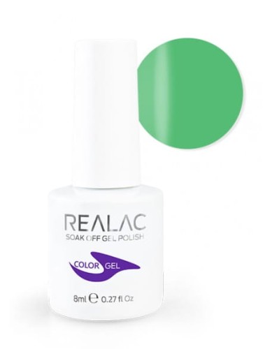 Żellakier Realac Soak Off Gel Polish 8ml - 071 - Take Me Green
