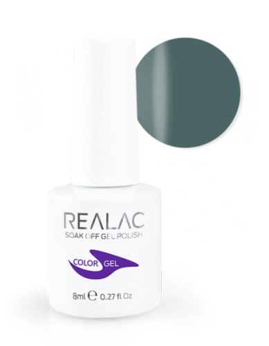 Żellakier Realac Soak Off Gel Polish 8ml - 074 - Green Oasis