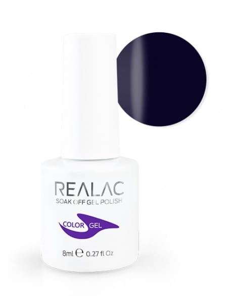 Żellakier Realac Soak Off Gel Polish 8ml - 082 - Dark Sapphire