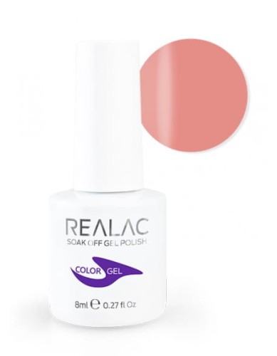 Żellakier Realac Soak Off Gel Polish 8ml - 086 - Apricot Cream