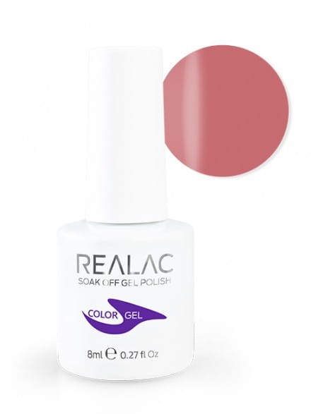 Żellakier Realac Soak Off Gel Polish 8ml - 087 - Exposed