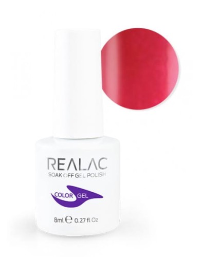 Żellakier Realac Soak Off Gel Polish 8ml - 095 - Red Pearl