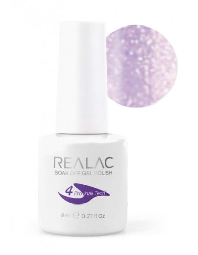 Żellakier Realac Soak Off Gel Polish 8ml - 102 - Muave Mobe