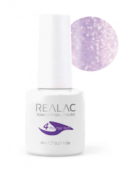Żellakier Realac Soak Off Gel Polish 8ml - 102 - Muave Mobe