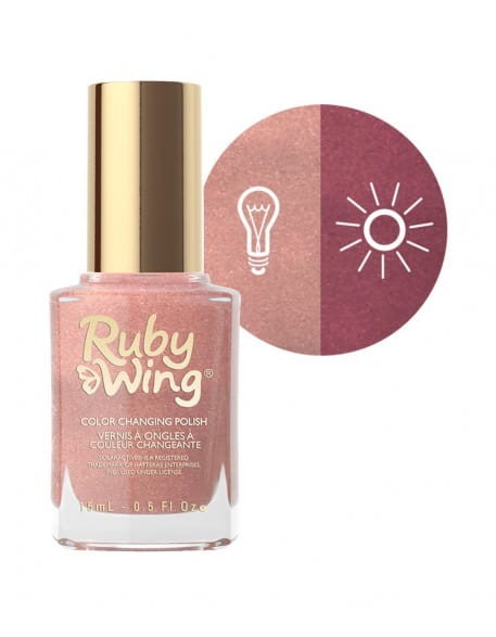 Lakier zmieniający kolor Ruby Wing Nail Lacquer 15ml - After Sunset