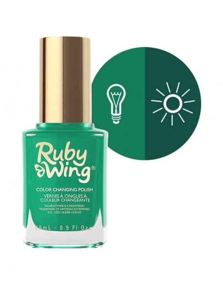Lakier zmieniający kolor Ruby Wing Nail Lacquer 15ml - Behind The Bleachers