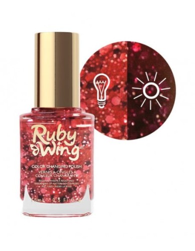 Lakier zmieniający kolor Ruby Wing Nail Lacquer 15ml - Centerfold