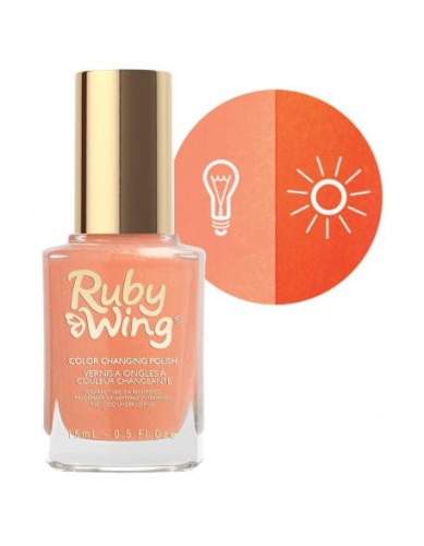 Lakier zmieniający kolor Ruby Wing Nail Lacquer 15ml - Silk Sheets