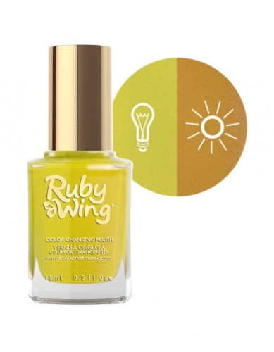 Lakier zmieniający kolor Ruby Wing Nail Lacquer 15ml - Thumbleweed