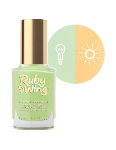 Lakier zmieniający kolor Ruby Wing Nail Lacquer 15ml - Rodeo