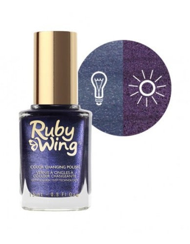 Lakier zmieniający kolor Ruby Wing Nail Lacquer 15ml - Low Rise