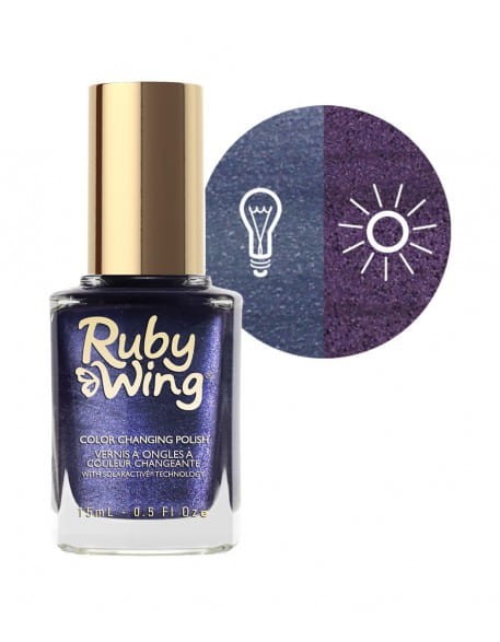 Lakier zmieniający kolor Ruby Wing Nail Lacquer 15ml - Low Rise