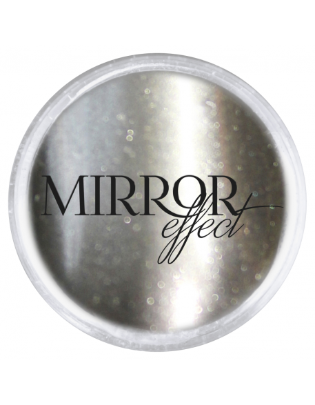 Brokat Mirror Effect - silver