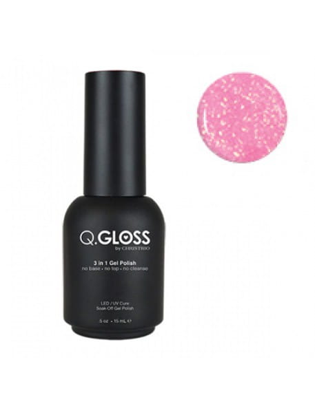 Lakier hybrydowy Christrio Q.Gloss 3 in 1 Gel Polish 15 ml – nr 1