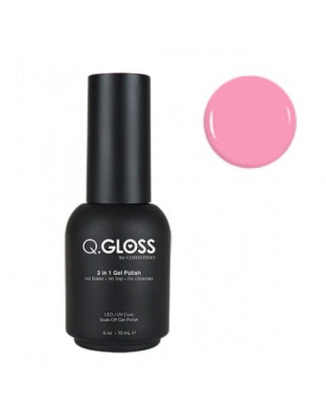 Lakier hybrydowy Christrio Q.Gloss 3 in 1 Gel Polish 15 ml – nr 6