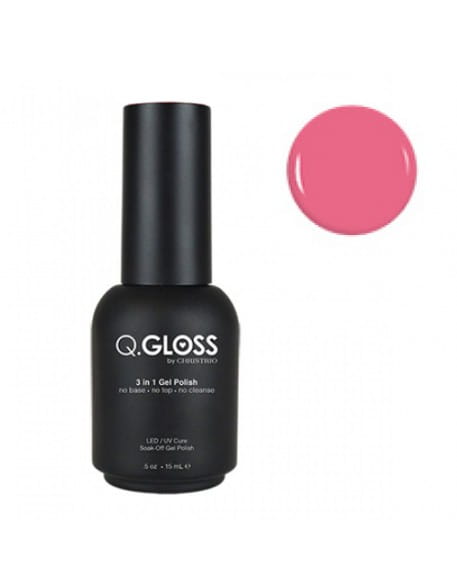 Lakier hybrydowy Christrio Q.Gloss 3 in 1 Gel Polish 15 ml – nr 12