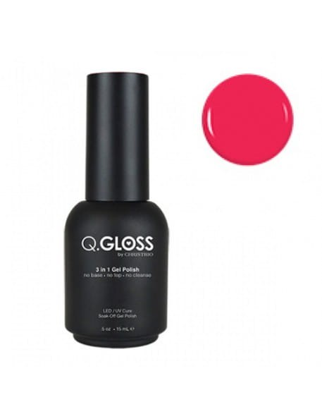 Lakier hybrydowy Christrio Q.Gloss 3 in 1 Gel Polish 15 ml – nr 28