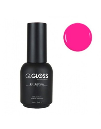 Lakier hybrydowy Christrio Q.Gloss 3 in 1 Gel Polish 15 ml – nr 54