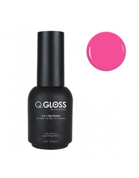 Lakier hybrydowy Christrio Q.Gloss 3 in 1 Gel Polish 15 ml – nr 56