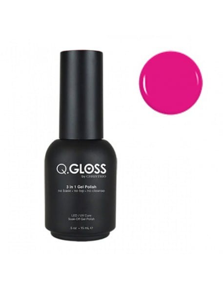 Lakier hybrydowy Christrio Q.Gloss 3 in 1 Gel Polish 15 ml – nr 60