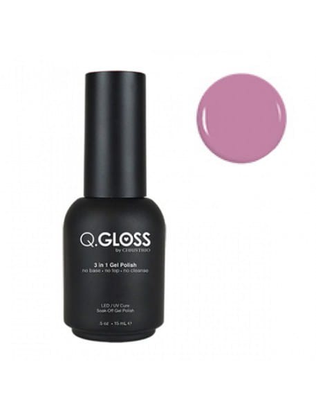 Lakier hybrydowy Christrio Q.Gloss 3 in 1 Gel Polish 15 ml – nr 65
